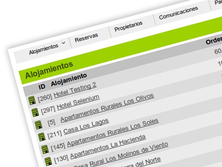 ALO - Software para gestión de centrales de reserva online